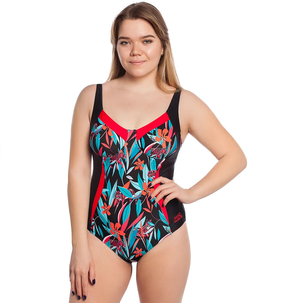 Madwave Lea Baddräkt female, Red e5
