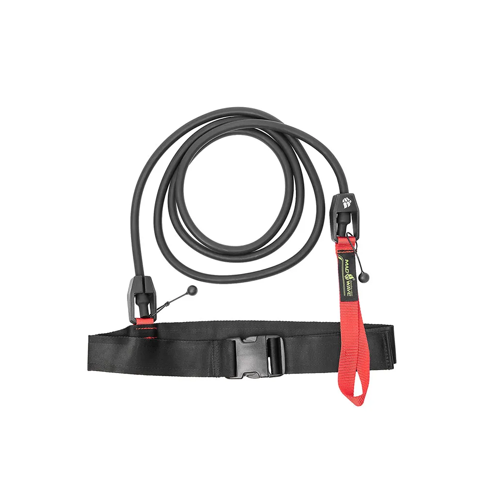 Madwave Long Motståndsträningsbälte unisex, Red