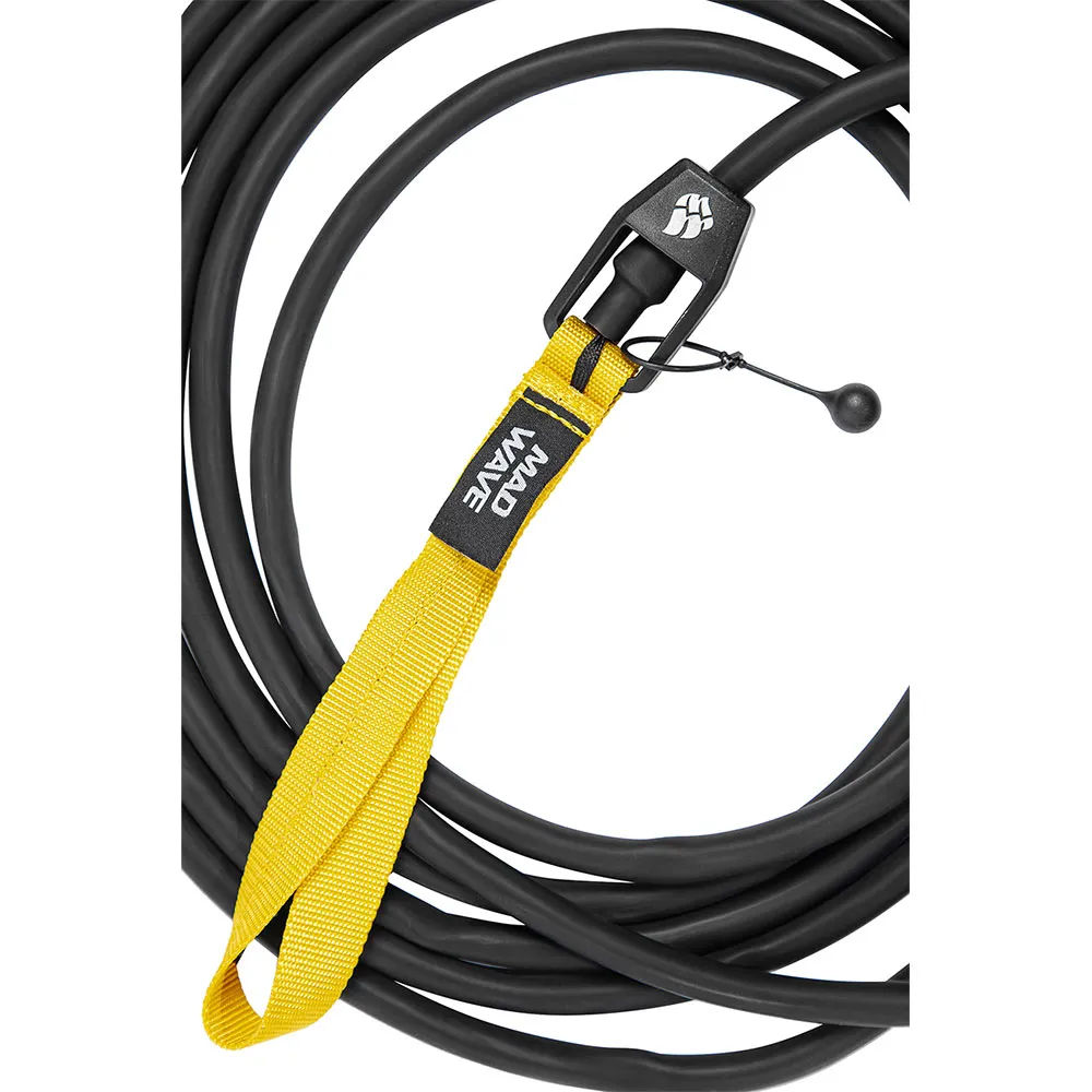 Madwave Long Safety Cord 2.2-6.3kg Motståndsband unisex, Yellow