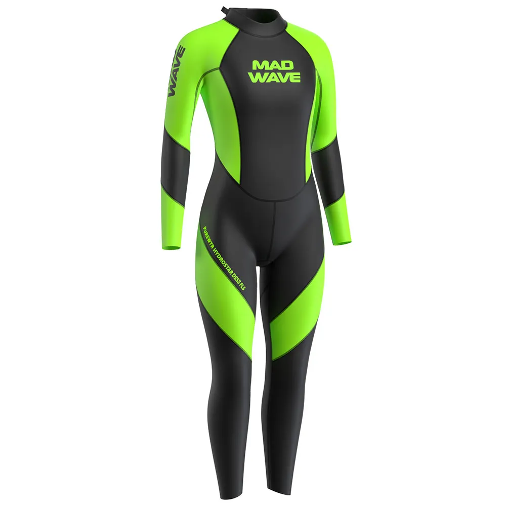 Madwave Opnwtr Hydrostar Dsss Fls Våtdräkt I Neopren Med Långa ärmar För Kvinnor unisex