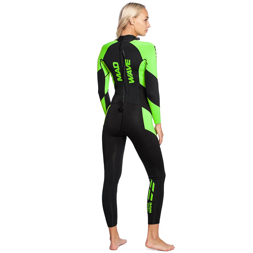 Madwave Opnwtr Hydrostar Dsss Fls Våtdräkt I Neopren Med Långa ärmar För Kvinnor unisex