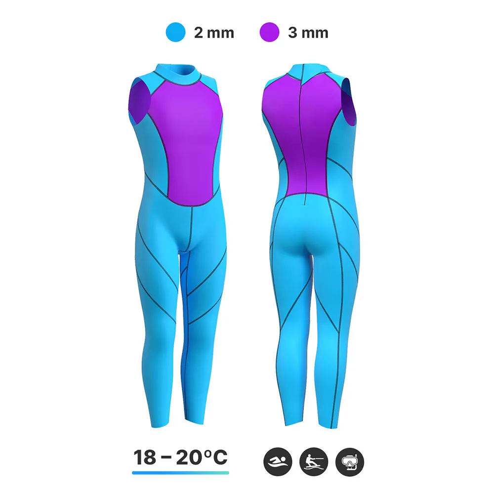 Madwave Opnwtr Hydrostar Dsss Lgj Ärmlös Neopren-dräkt unisex