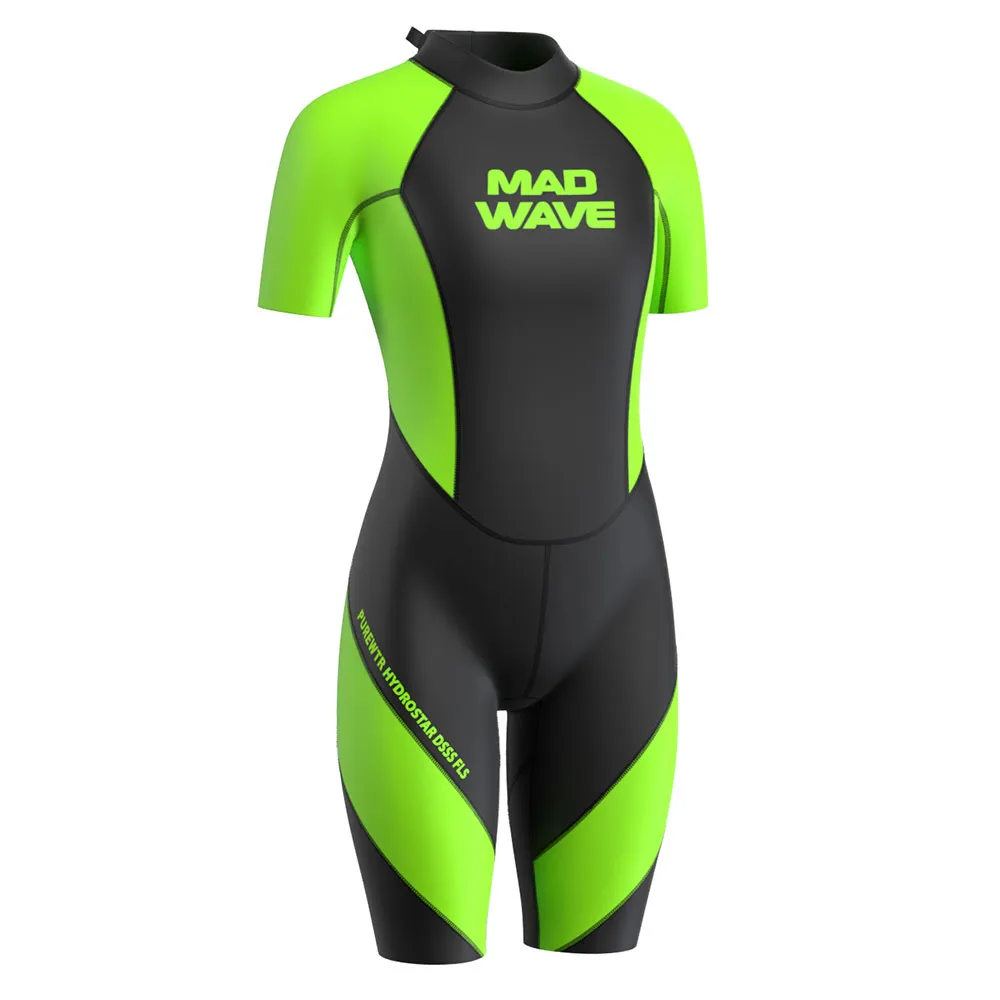 Madwave Opnwtr Hydrostar Dsss Sty Våtdräkt Med Korta ärmar För Kvinnor unisex