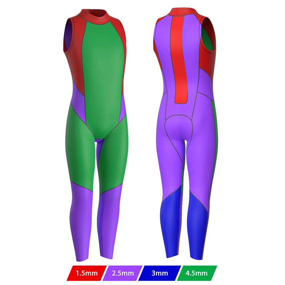 Madwave Opnwtr Wahoo Lgj Ärmlös Neopren-dräkt unisex