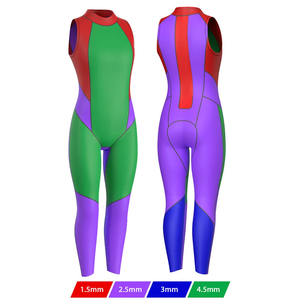 Madwave Opnwtr Wahoo Lgj ärmlös Våtdräkt I Neopren För Damer unisex