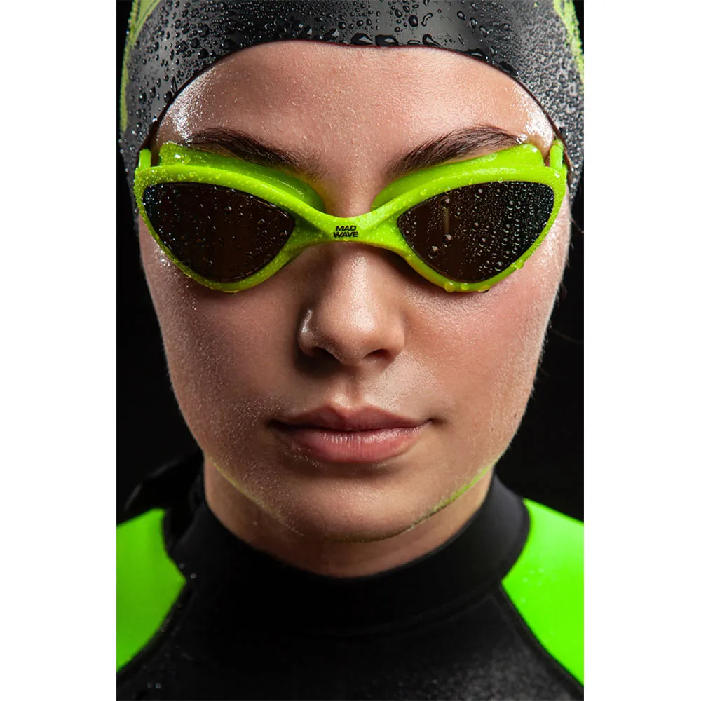 Madwave Rapid Comp L Rainbow Simglasögon Med Spegelglas unisex, Green, One Size