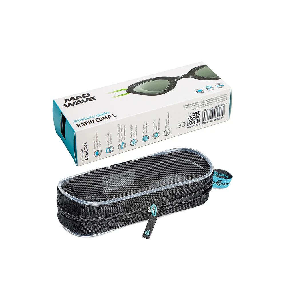 Madwave Rapid Comp L Simglasögon unisex, Black, One Size