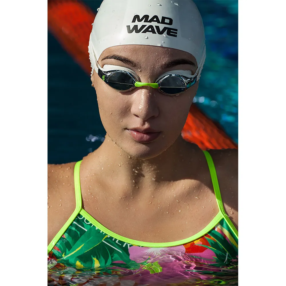 Madwave Record Breaker Mirror Simglasögon unisex, Yellow, One Size