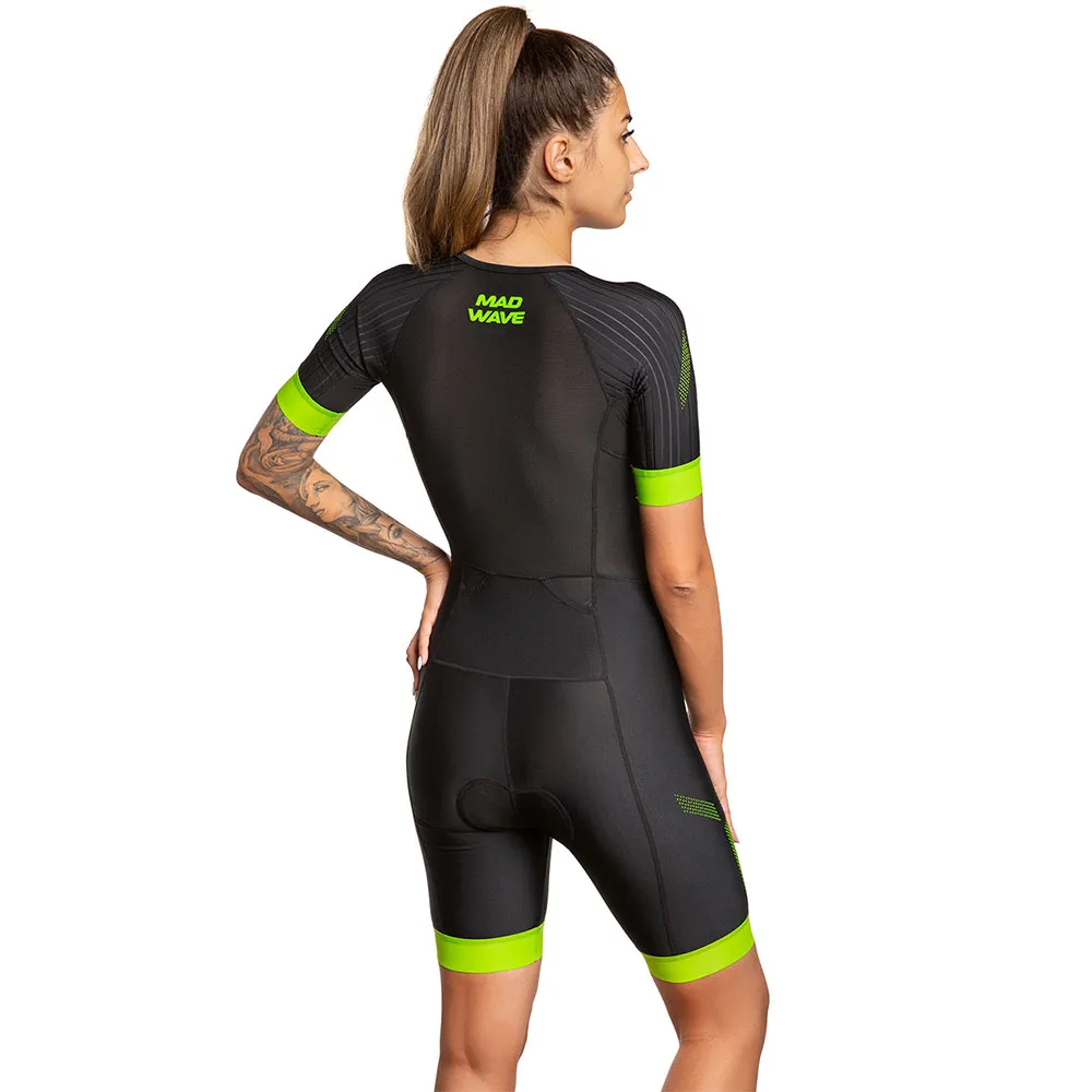 Madwave Rival Sty Kortärmad Triathlondräkt female