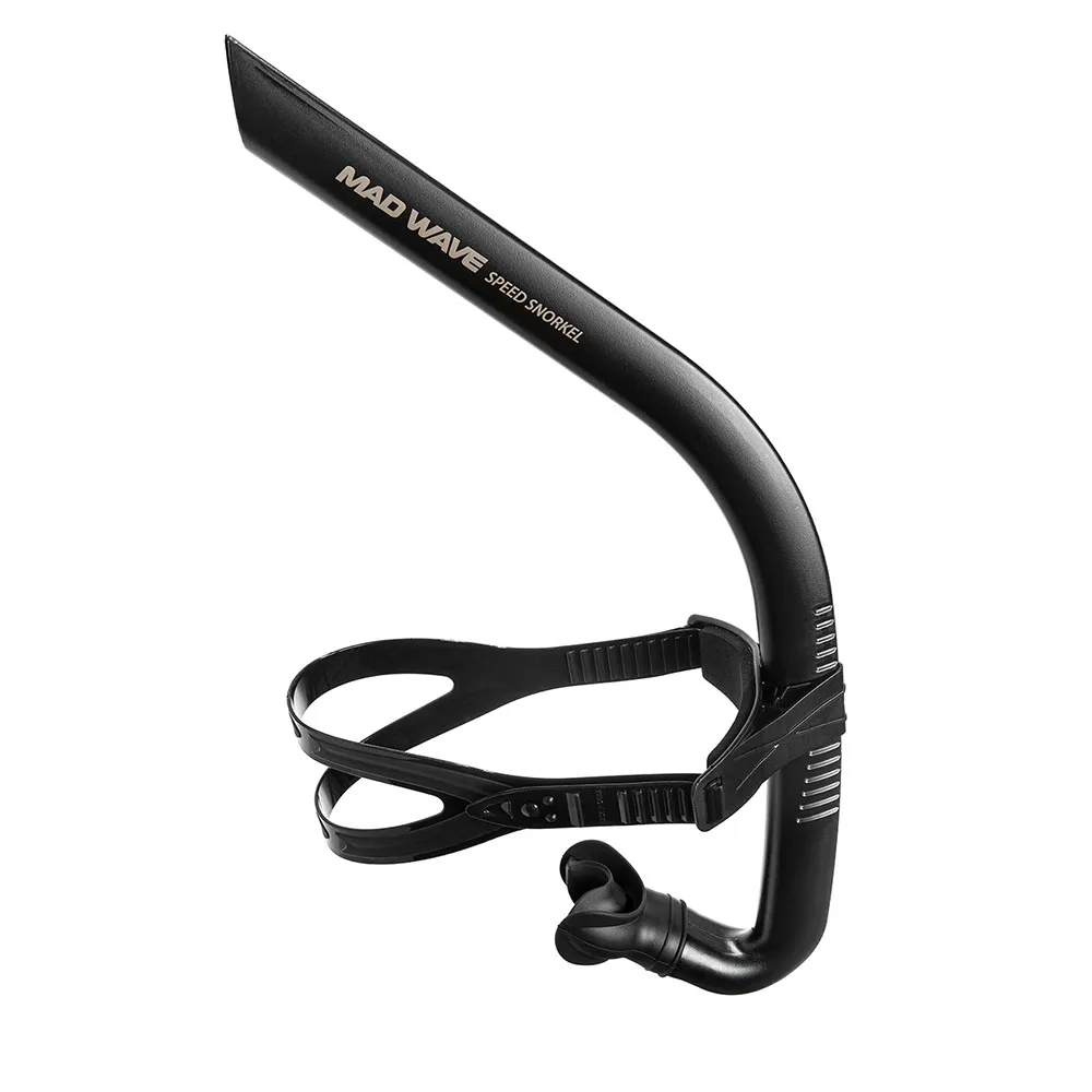 Madwave Speed Frontal Snorkel unisex, Black