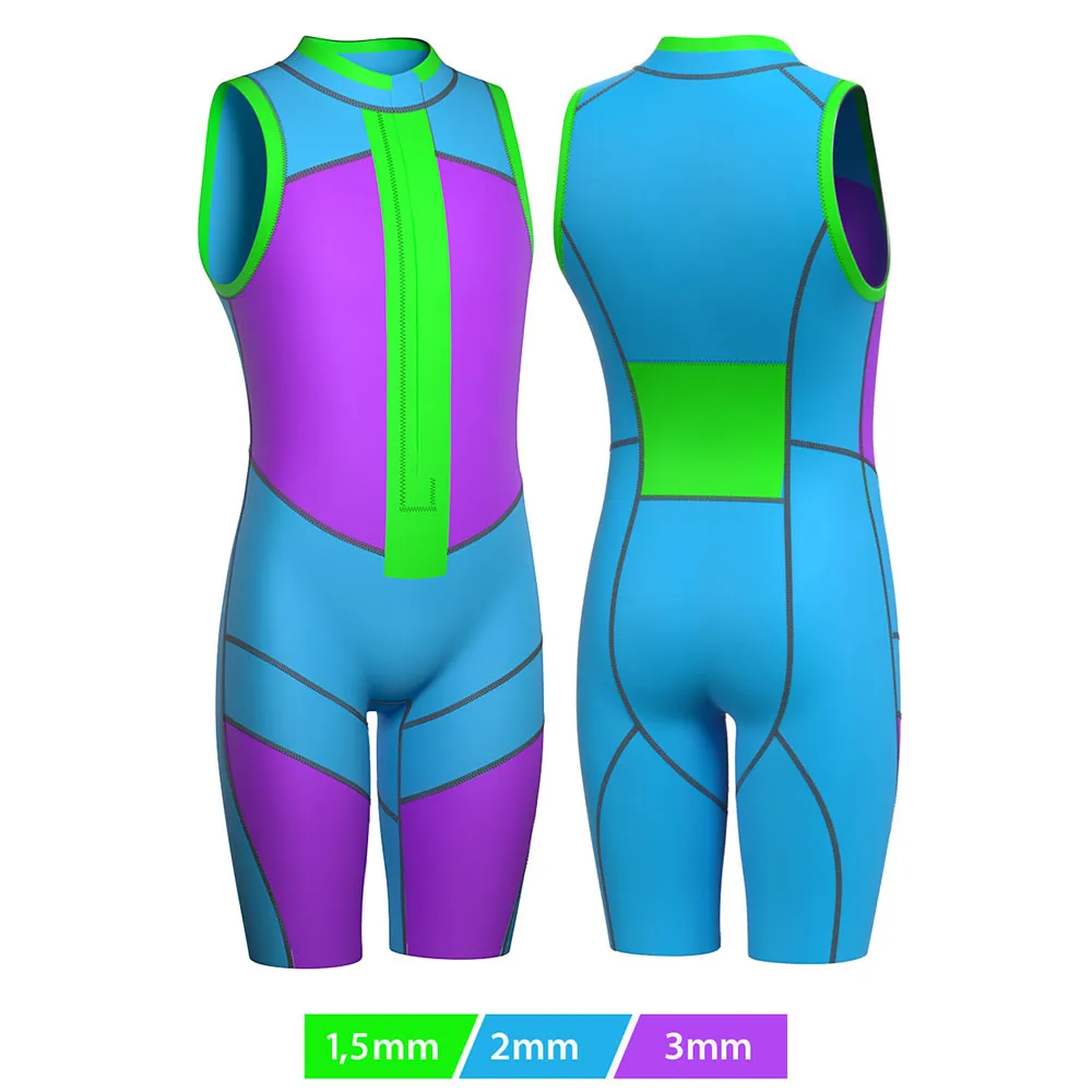 Madwave Swmrn Hybrid Dsss Sls Ärmlös Neopren-dräkt unisex