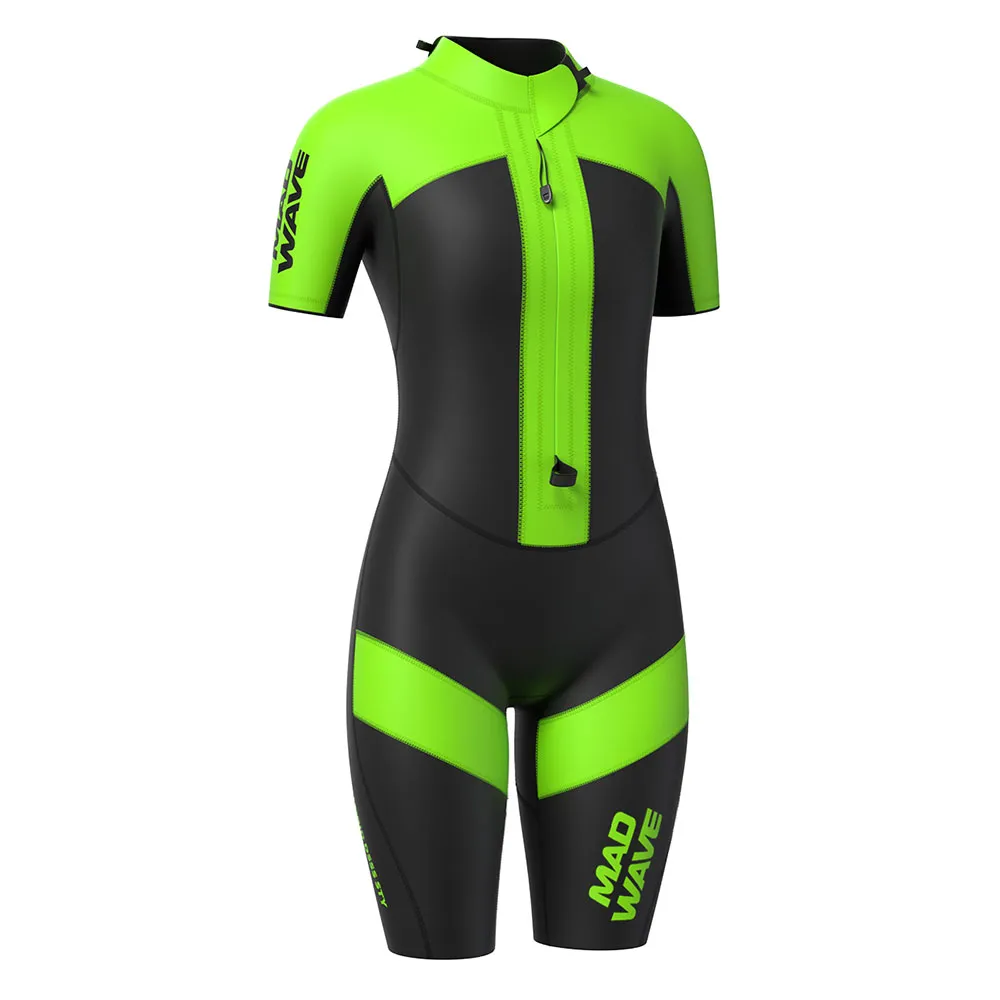 Madwave Swmrn Hybrid Dsss Sty Våtdräkt Med Korta ärmar För Kvinnor unisex