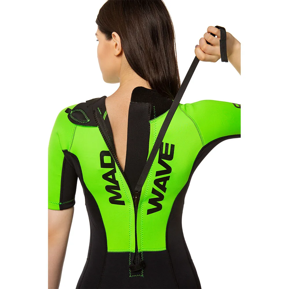 Madwave Swmrn Hybrid Dsss Sty Våtdräkt Med Korta ärmar För Kvinnor unisex