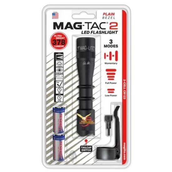 Mag-lite Mag-tac 2 Ficklampa, Black, One Size