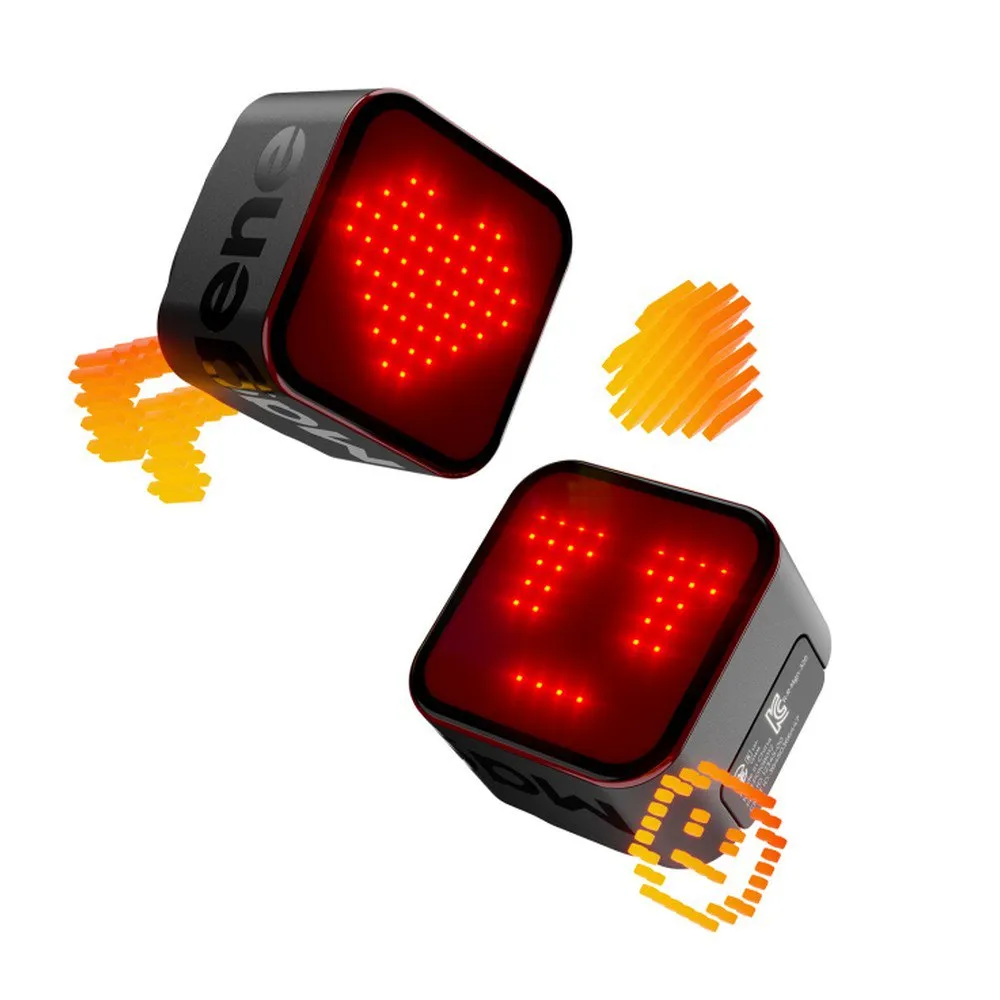 Magene L308 Bakljus, Red / black, 30 Lumens