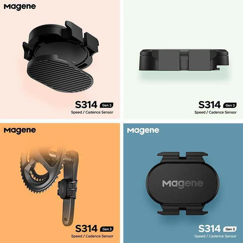 Magene S314 Hastighetssensor, Black