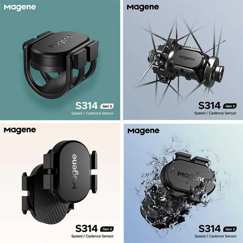 Magene S314 Hastighetssensor, Black