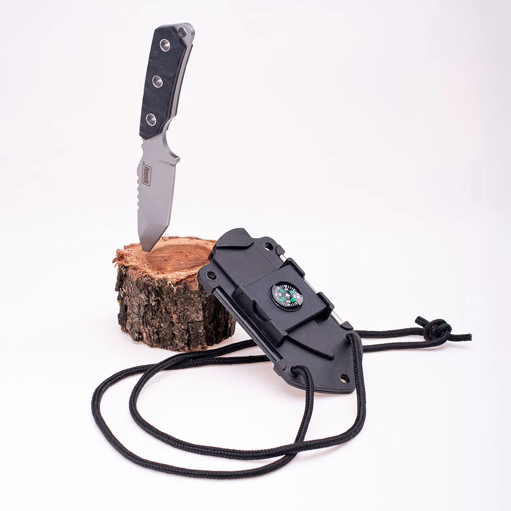 Magnum Straight Kniv, Black, One Size