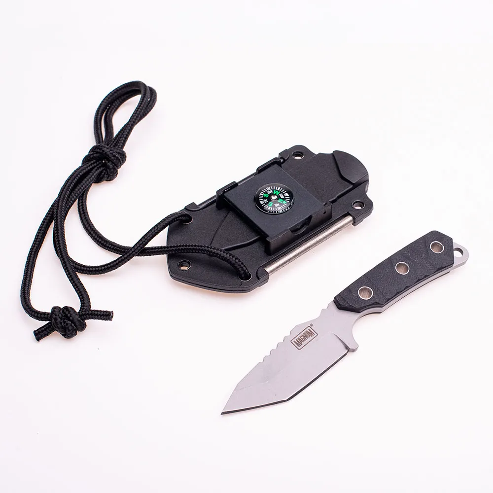Magnum Straight Kniv, Black, One Size