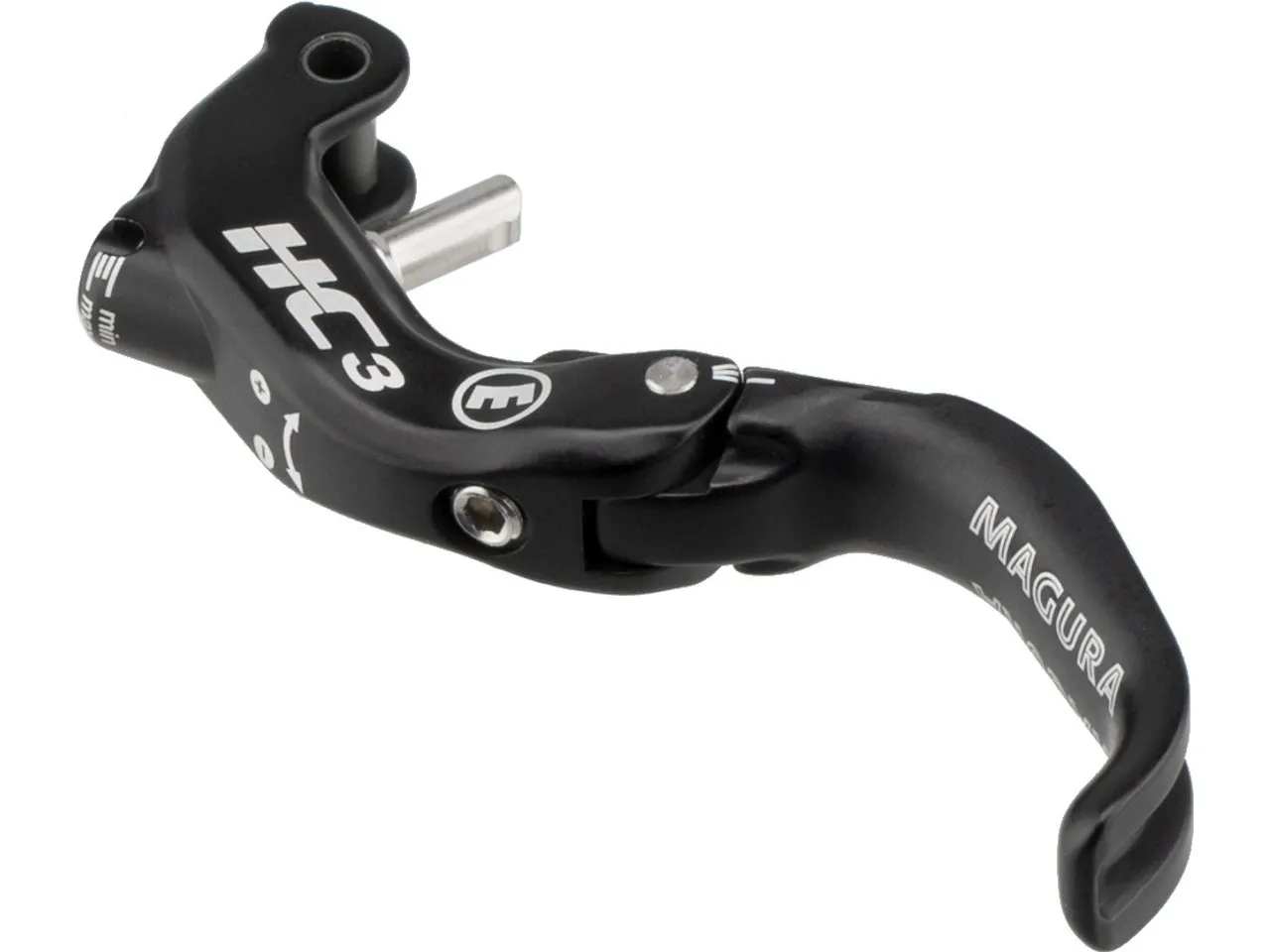 Magura Bremshebel HC3 1-Finger Reach Adjust für MT6/MT7/MT8/MT Trail Carbon, Black, One Size