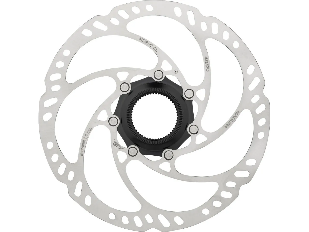 Magura Bremsscheibe MDR-C CL Center Lock für Steckachse
