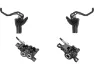 Magura MT Trail Sport Carbotecture® v+h Set Scheibenbremse, Svart
