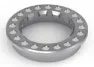 Mahle Magnetisk Låsmutter, Silver, One Size