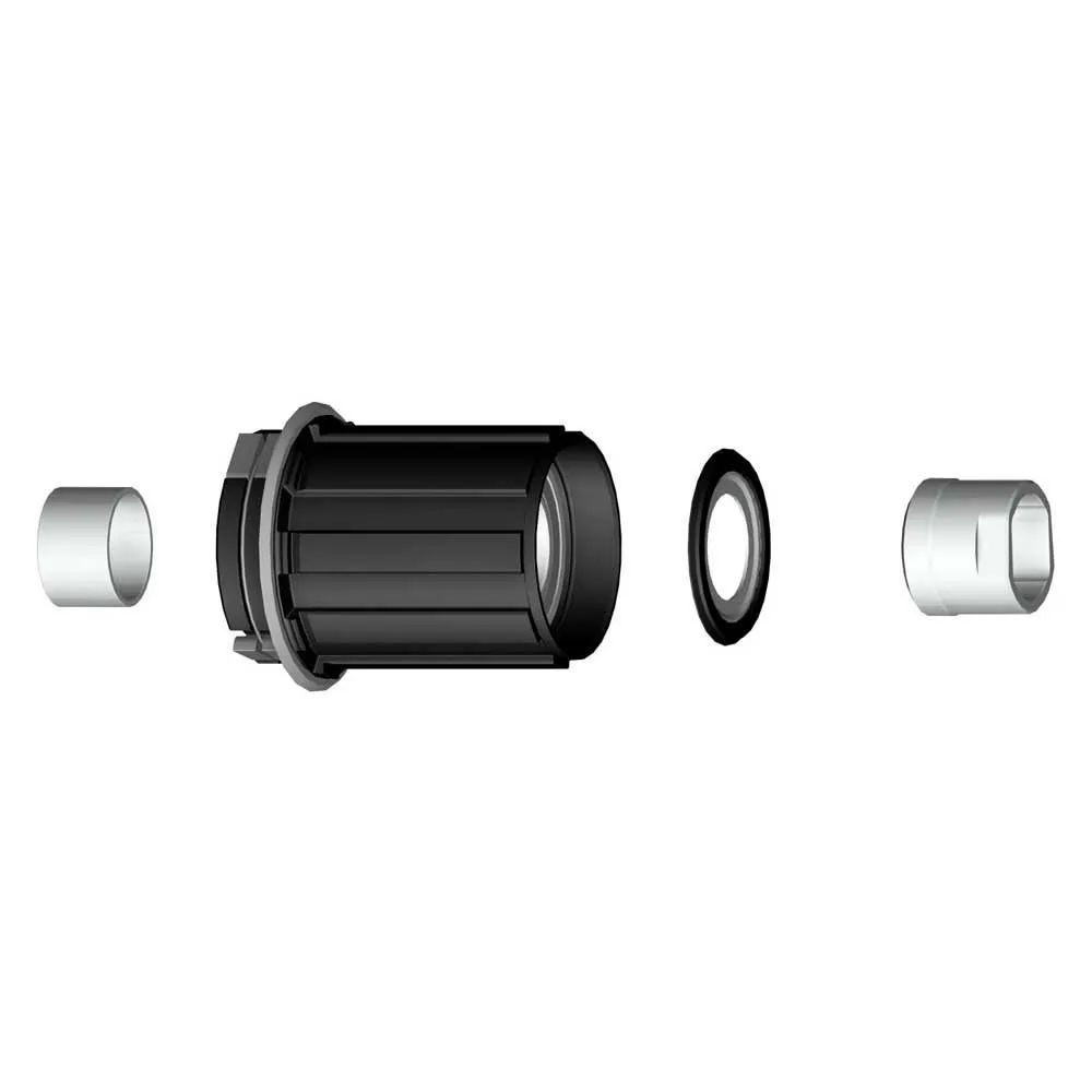 Mahle X20 Shimano Micro Spline Aluminum Freehub-kropp, Black / Silver, One Size Mahle X20 Shimano Micro Spline Aluminum Freehub-kropp, Black / Silver, One Size