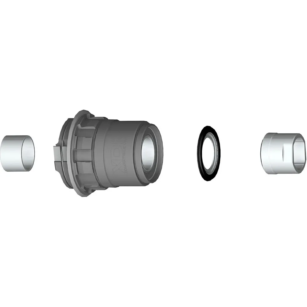Mahle X20 Sram Xdr Aluminum Freehub-kropp, Black / silver, One Size