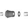 Mahle X20 Sram Xdr Aluminum Freehub-kropp, Black / silver, One Size