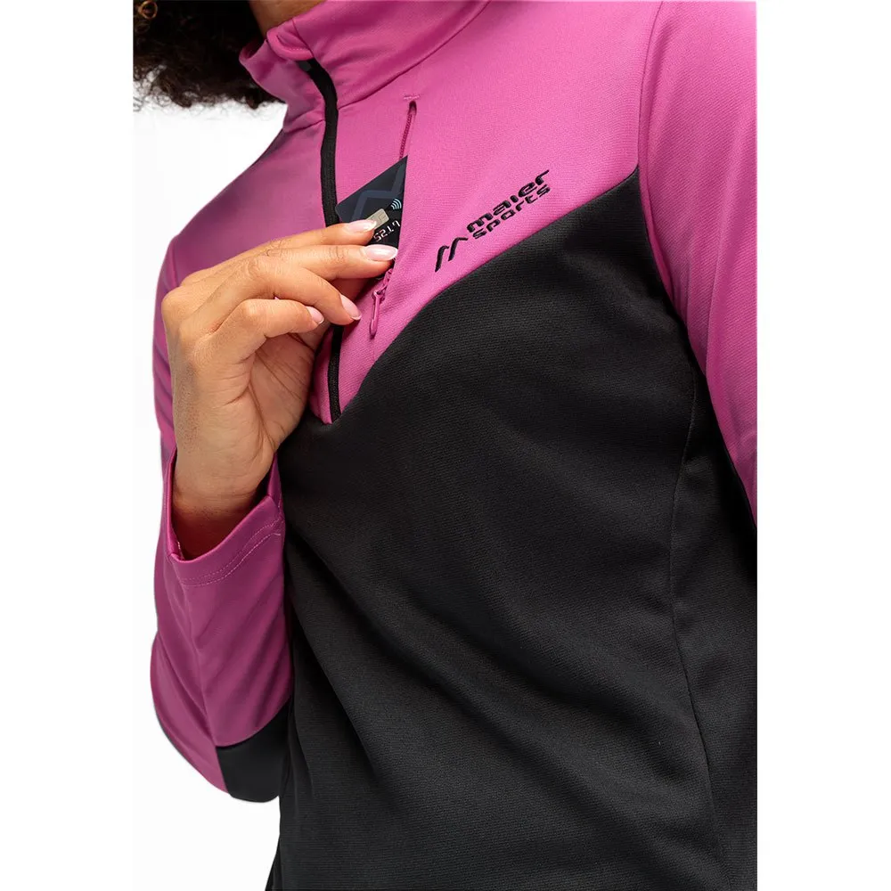 Maier Sports Evii Fleece Med Halv Dragkedja