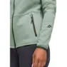 Maier Sports Fave W Fleecejacka Med Dragkedja, Luscious moss / green goose, Regular