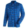 Grey / blue / orange check