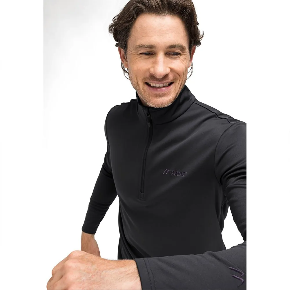Maier Sports Midlayer Felix Fleece Med Halv Dragkedja