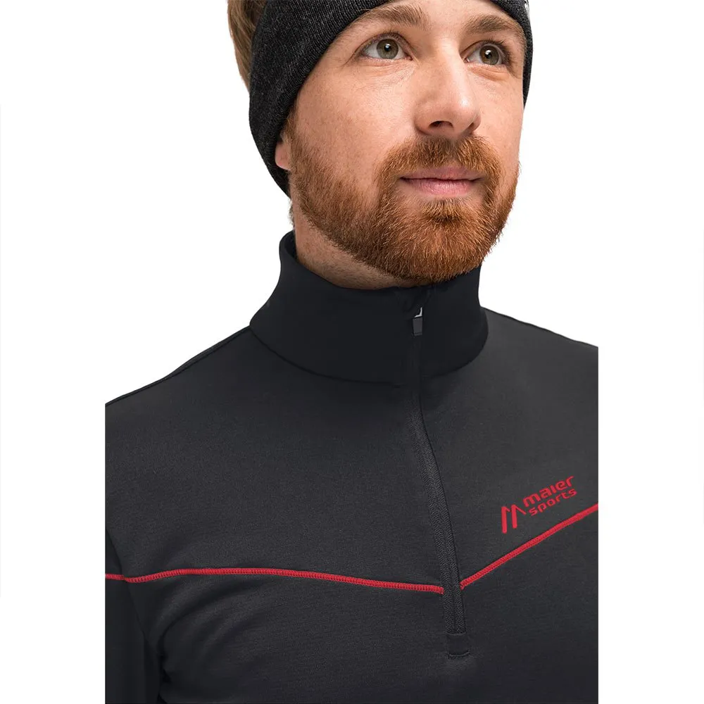 Maier Sports Midlayer Nago Rec Fleece Med Halv Dragkedja