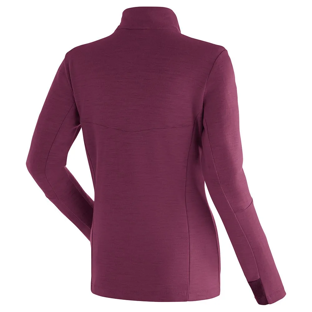 Maier Sports Midlayer Skutvik Hz W Fleece Med Halv Dragkedja