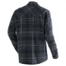 Maier Sports Predeal M Skjorta Med Långa ärmar, Grey check, Regular