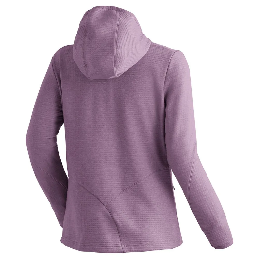 Maier Sports Tesila Hood W Fleecejacka Med Dragkedja
