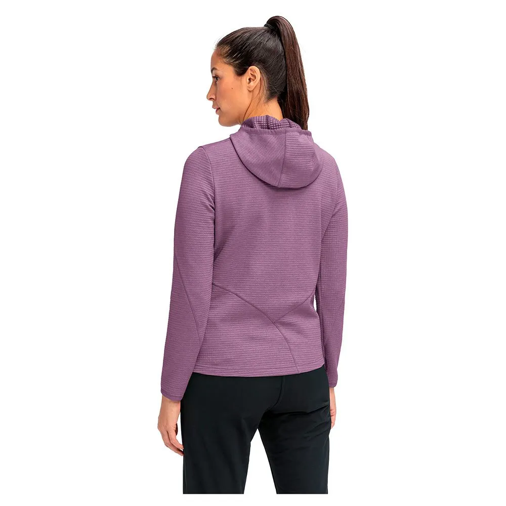 Maier Sports Tesila Hood W Fleecejacka Med Dragkedja