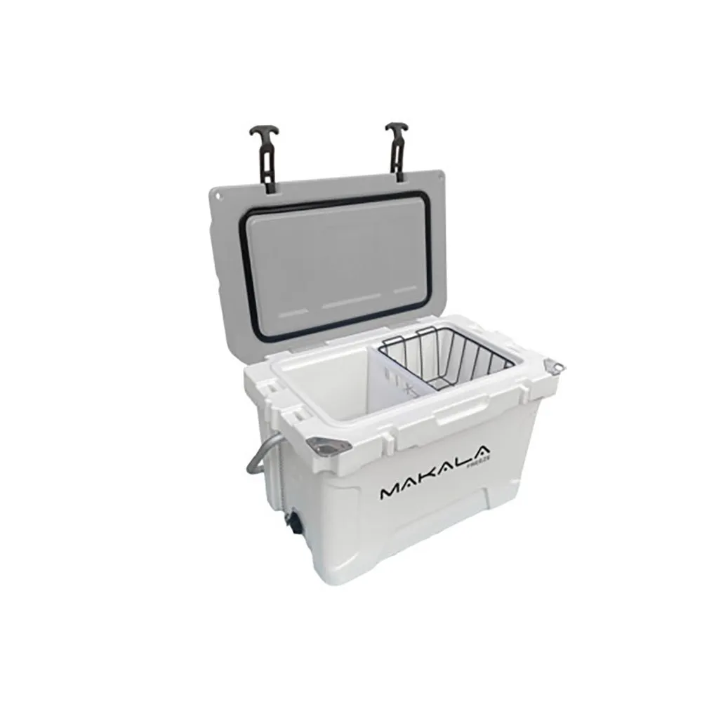 Makala Gs50251 20l Styv Bärbar Kylbox, White / grey, 55.5 x 34.2 x 37.3cm