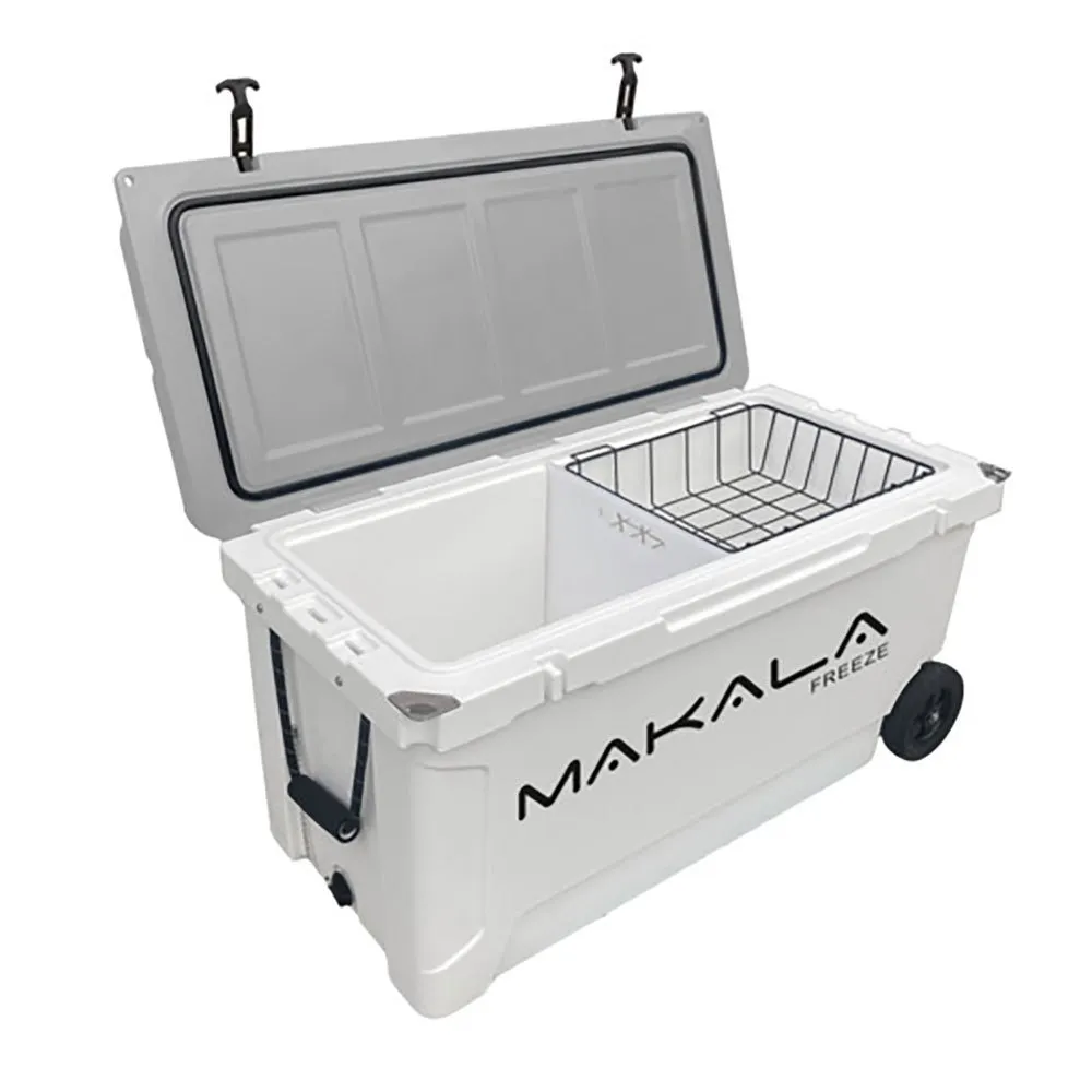 Makala Gs50258 100l Styv Bärbar Kylbox, White / grey, 100 x 47 x 52cm