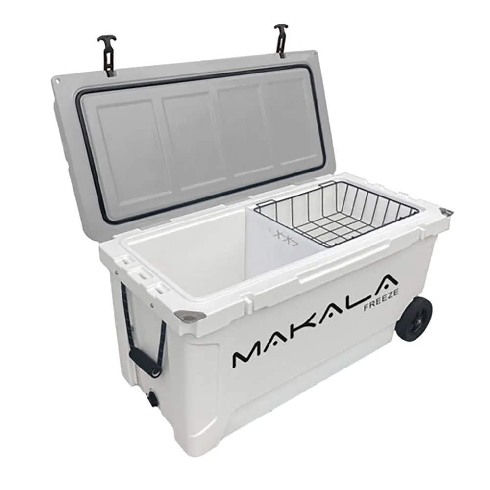 Makala Gs50260 200l Styv Bärbar Kylbox, White / grey, 127.5 x 62 x 51cm