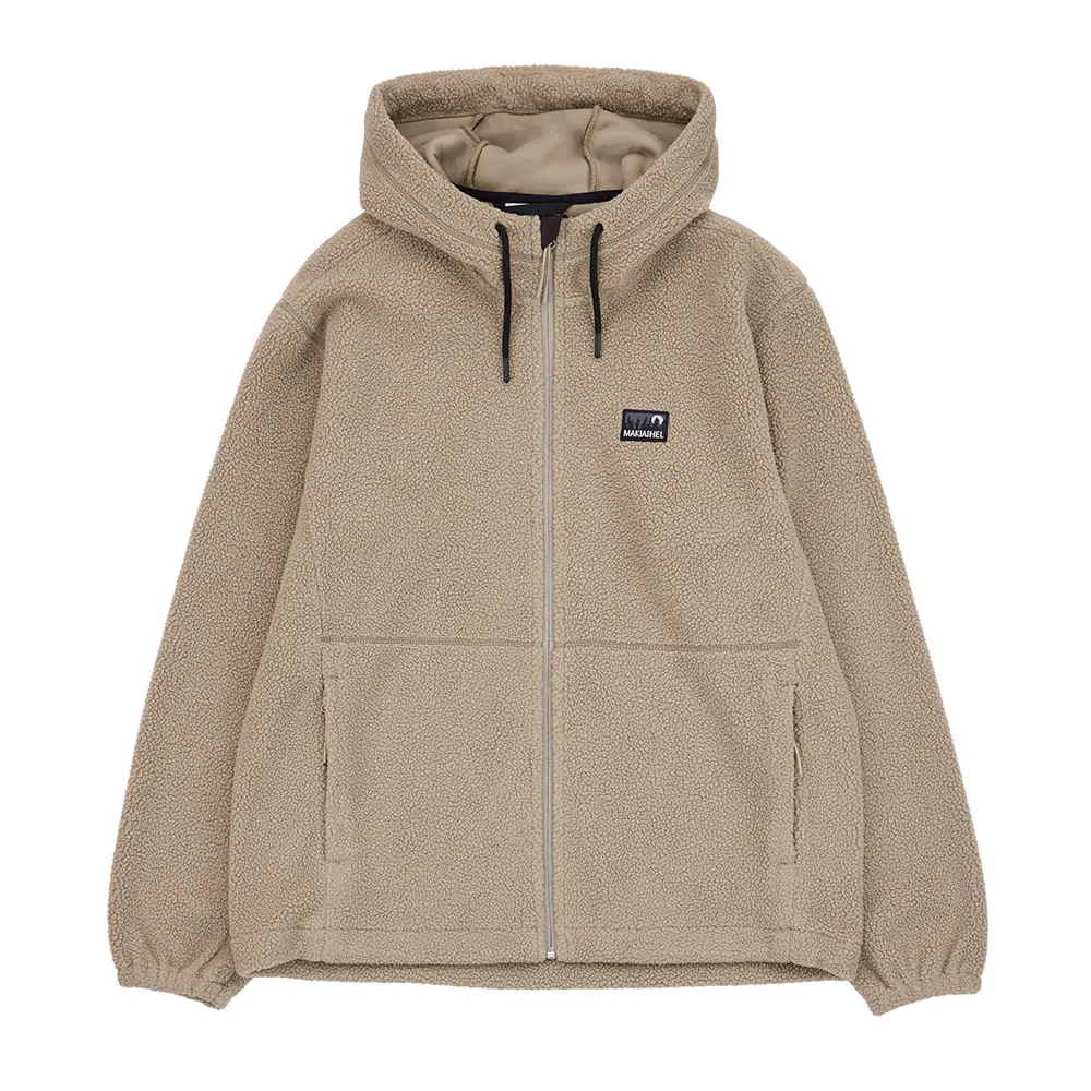 Makia Gravel Hooded Fleecejacka Med Dragkedja