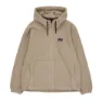 Makia Gravel Hooded Fleecejacka Med Dragkedja