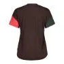 Maloja Hongarm T-shirt Med Korta ärmar, Chocolate multi