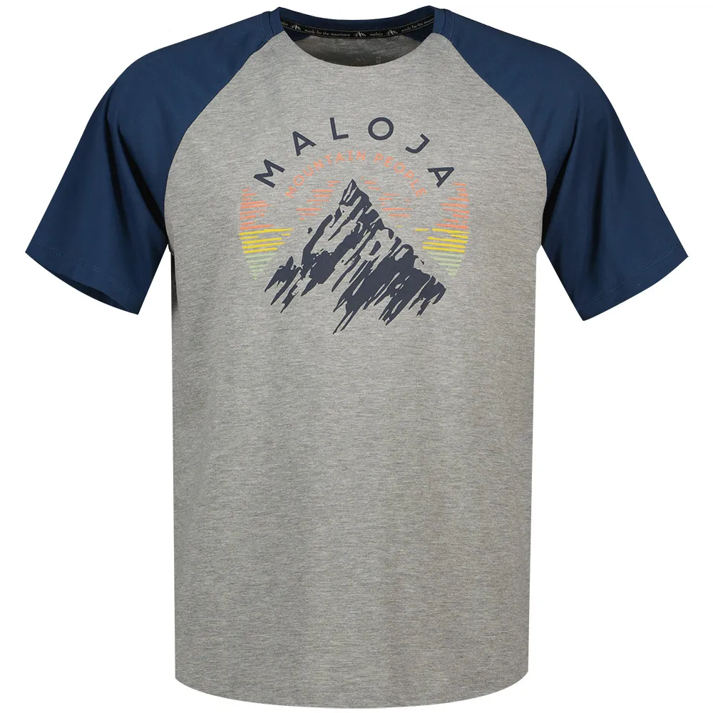 Maloja Kalmbergm T-shirt Med Korta ärmar, Clay multi Maloja Kalmbergm T-shirt Med Korta ärmar, Clay multi