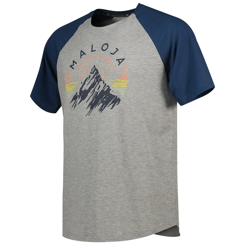 Maloja Kalmbergm T-shirt Med Korta ärmar, Clay multi Maloja Kalmbergm T-shirt Med Korta ärmar, Clay multi
