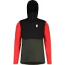 Maloja Kalternm Fleece Med Halv Dragkedja, Deep forest multi