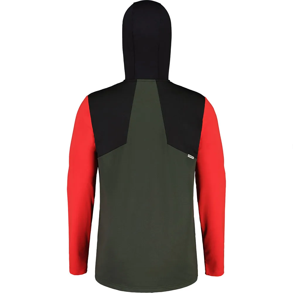 Maloja Kalternm Fleece Med Halv Dragkedja, Deep forest multi