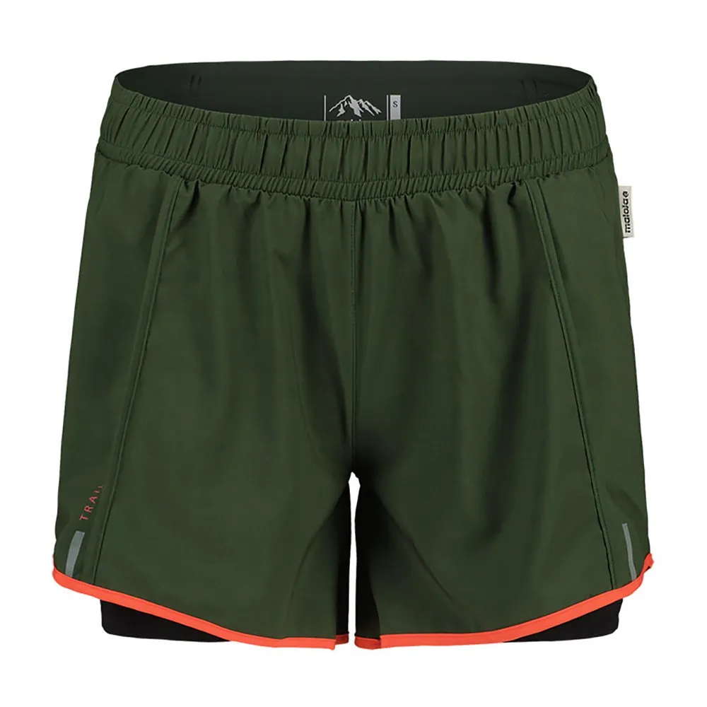 Maloja Lunariam Shorts female, Deep forest